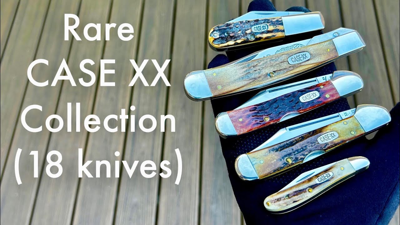 Распаковка 18 редких карманных ножей CASE XX из 90-х — сокровища в оригинальных коробках! Jaguar