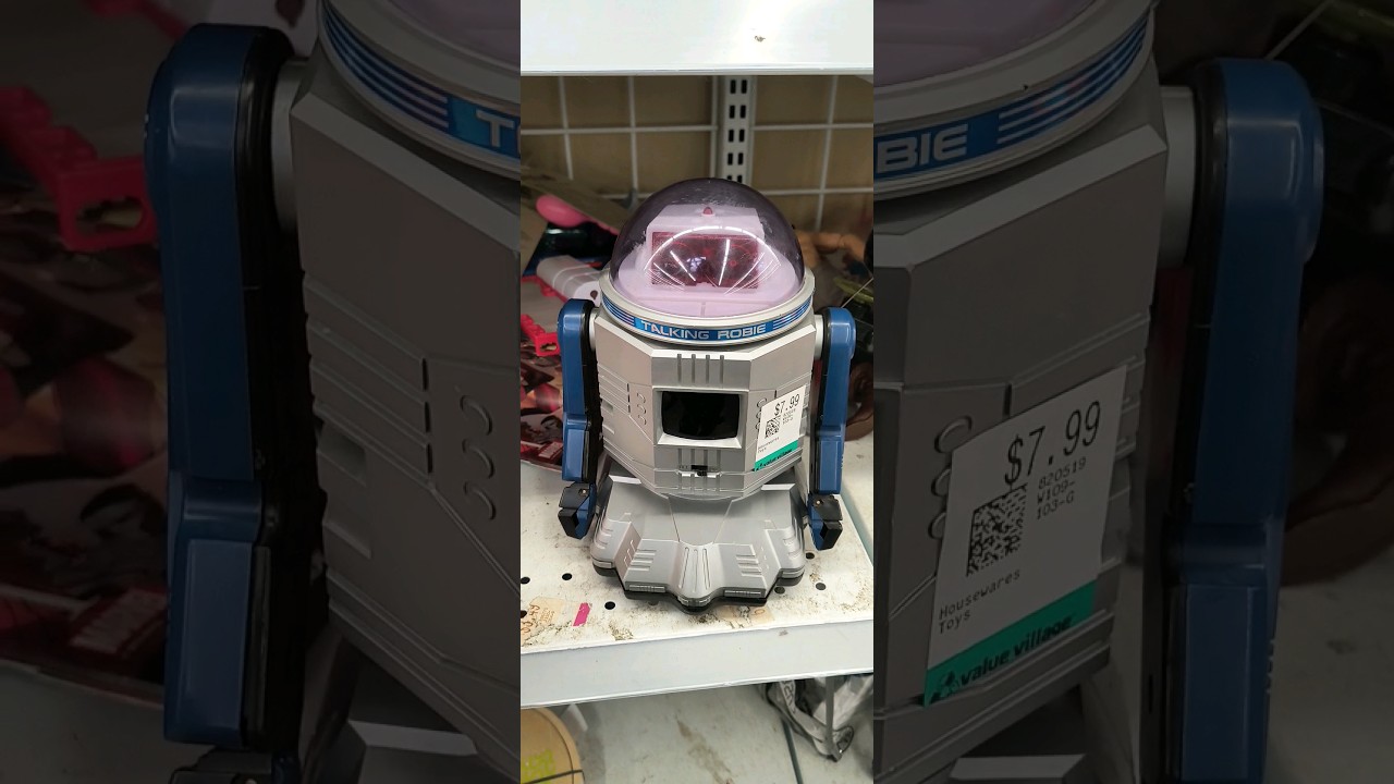 🤖 Talking Robbie the robot radio shack vintage toy collectible 