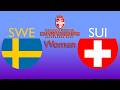 EUC 2015 Women SWE - SUI