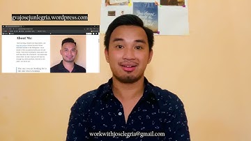 General Virtual Assistant Jose Jun Legria - Video Introduction.