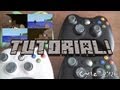 Tutorial Guia como jugar a pantalla partida en Minecraft Xbox 360 Edition - Craker Mc