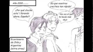 Latin Hetalia Fancomic El nuevo mundo, Chile