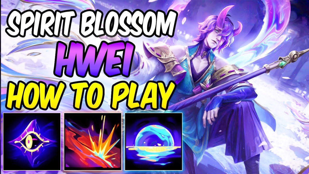 ДУХ ЦВЕТА ХВЭЙ МАКСИМАЛЬНЫЙ БЕРН | КАК ИГРАТЬ НА ХВЭЙ СРЕДНИЙ | Лучшая сборка и руны | League of ...