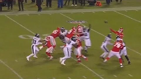 Patrick Mahomes UNREAL PERFECT THROW to Justin Watson 🤯 Eagles vs Chiefs 2023 Highlights