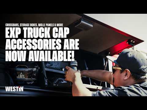 EXP Truck Cap Accessories Now Available