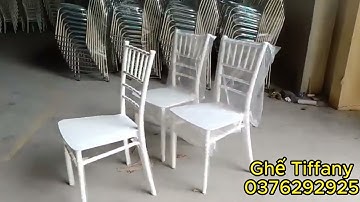 Ghế Tiffany Nhựa Đúc Nguyên Khối, Ghế Giá Rẻ  Chỉ Có Ở Nội Thất Duy Anh - LIÊN HỆ : 096.4141.868