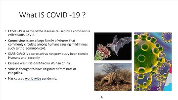 What is SARS COV-2 and COVID 19? VIDEO 2