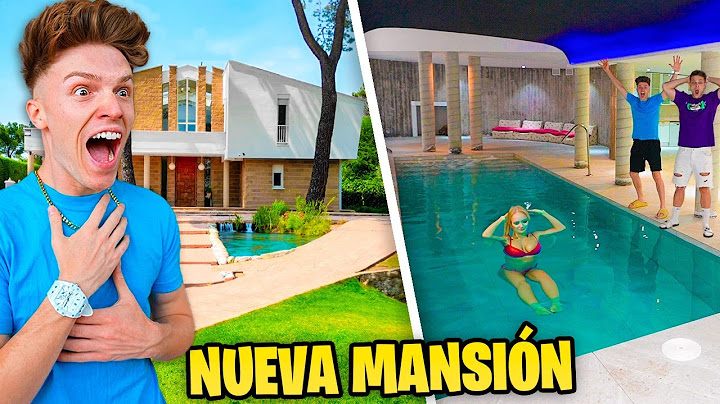 ESTA ES NUESTRA NUEVA MANSIÓN... INCREÍBLE