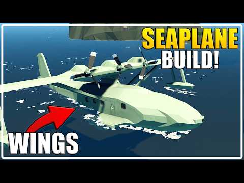 I Added WINGS To Our SEA PLANE Build!