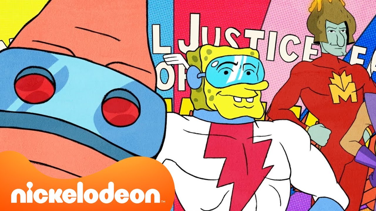 スポンジ・ボブがスーパーヒーローのマルチバースにいたら