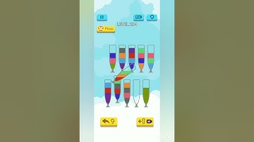 Water sort - Level 204 #sortpuz #joypuz #Water #Color #Puzzle #Games #Solution