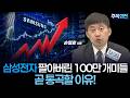 삼성전자 팔아버린 100만 개미들…곧 통곡할 이유
