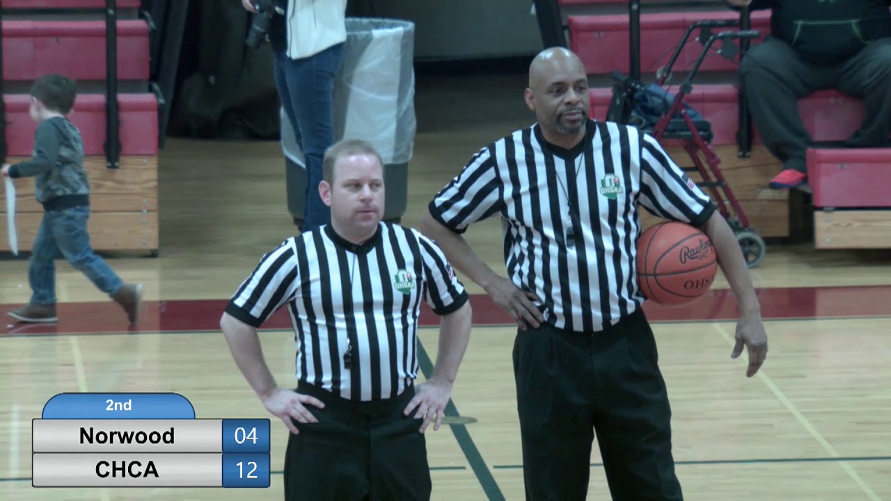 Norwood High School vs. CHCA Boys JV Basketball February 2, 2018