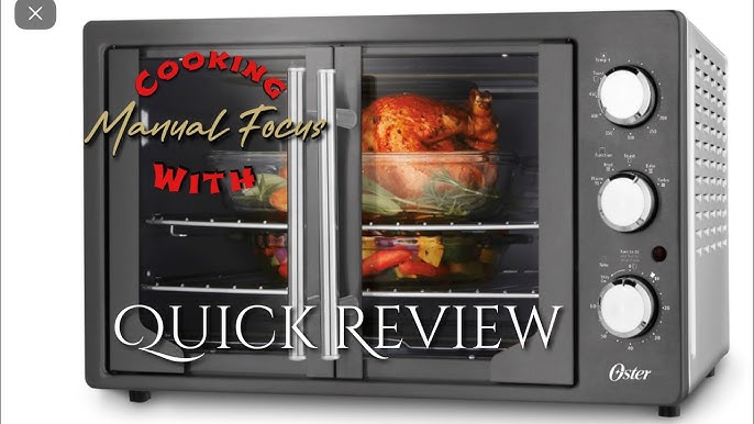 Oster® Manual French Door Air Fry Oven