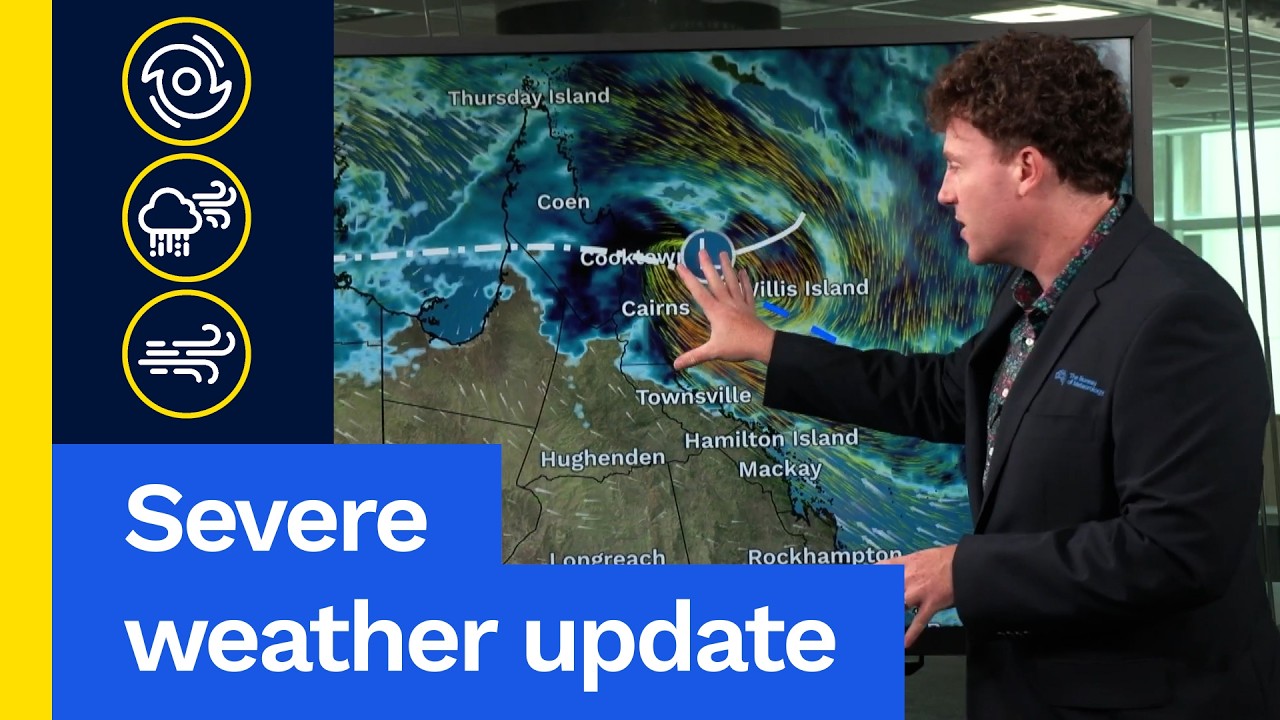 Severe Weather Update: Tropical low 29U heading toward Queensland