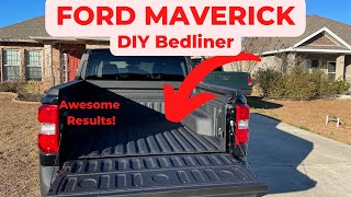 How to Spray Bedliner 2022 Ford Maverick