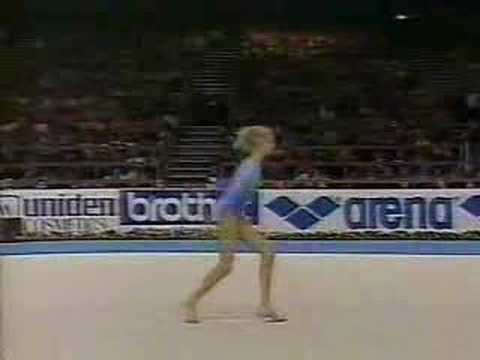 Galina Beloglazova 1983 Worlds AA Clubs 