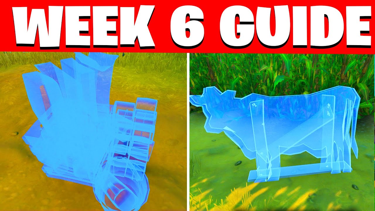 All Week 6 Legendary Quests / Challenges Fortnite Chapter 2 Season 7