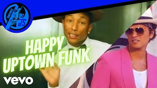 Pharrell Williams & Mark Ronson - Happy X Uptown Funk  ft. Bruno Mars Resimi