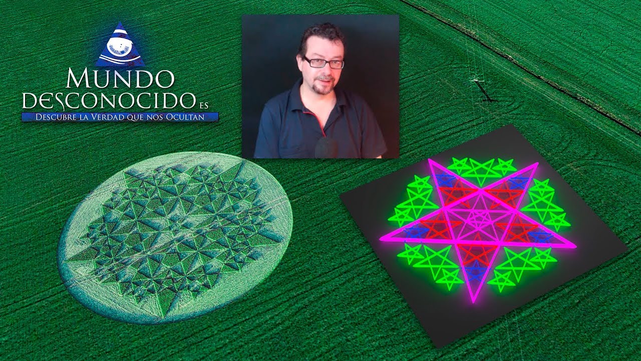 lunarly Nuevos Círculos de las Cosechas con Mensaje Oculto