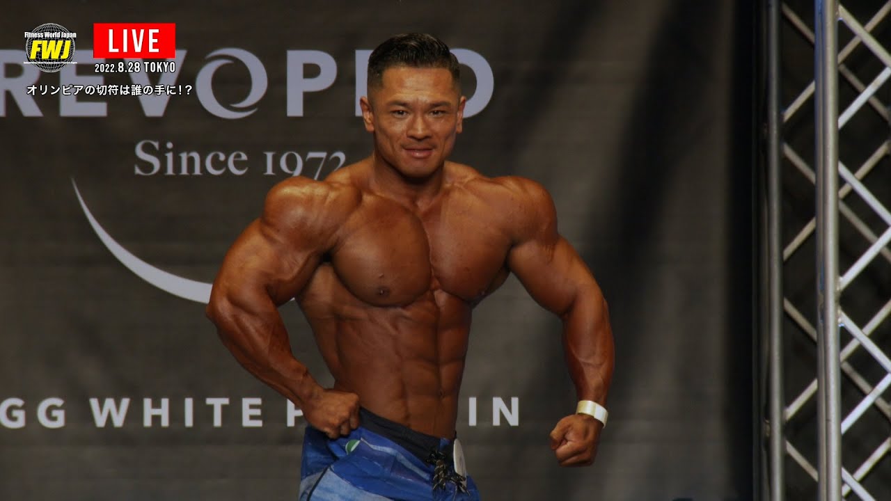 【TOKYO PRO 2022】ポージング映像！IFBB Men's Physique PRO Shoichi Hirokawa / 廣川翔一 選手【FWJ・東京プロ・フィジーク・筋トレ・GYM】