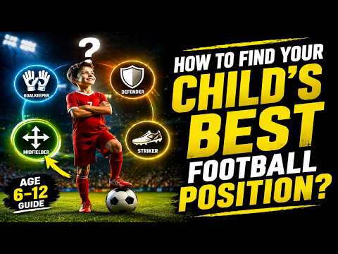 How To Find Your Child's Best Football Position (Age 6–12 Guide)