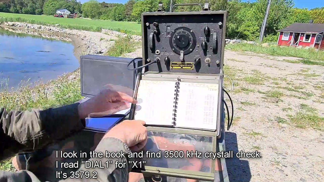 How to use BC221 Frequency Meter. - YouTube