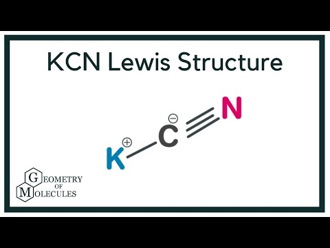 KCN Lewis Structure (Potassium Cyanide)