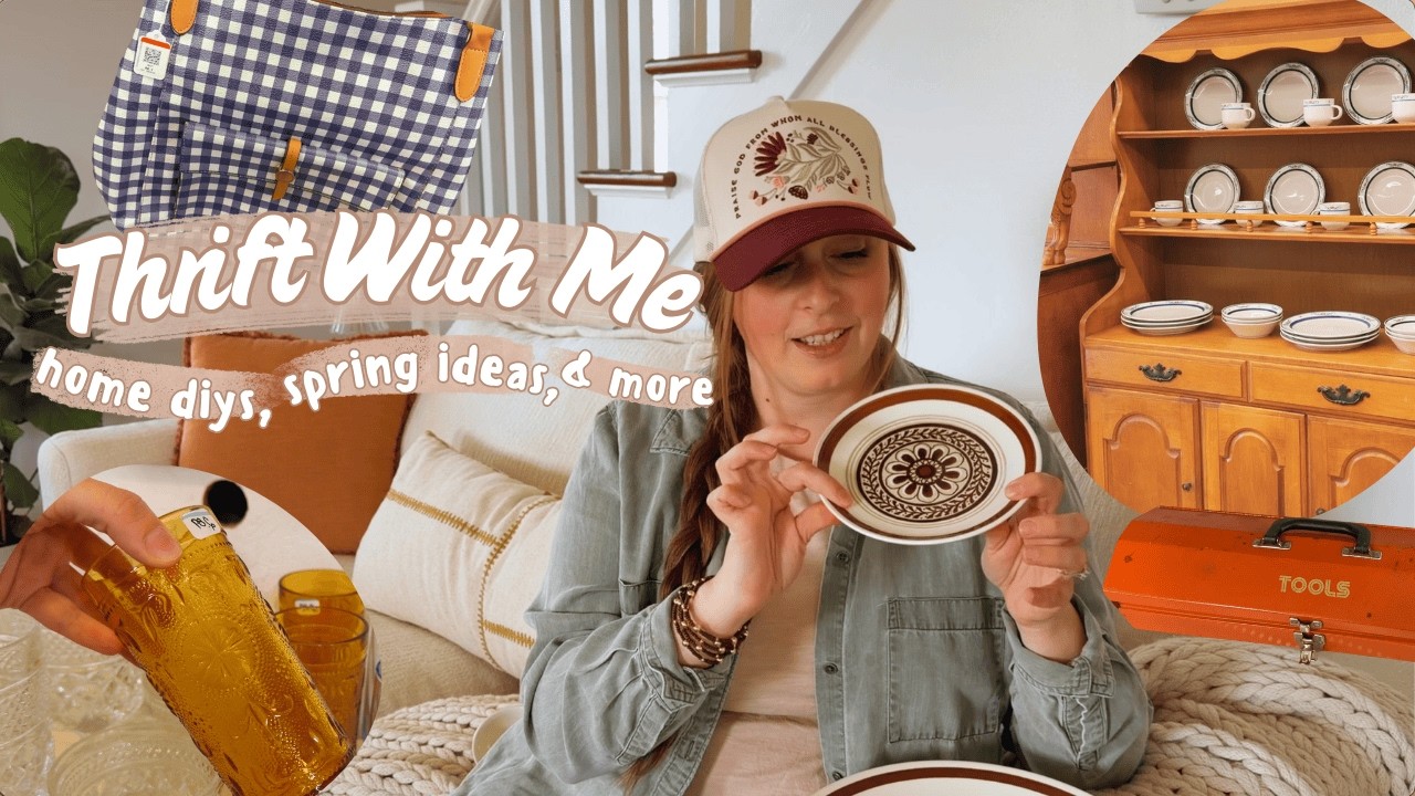 🪴 Home DIY's, Spring Ideas Thrift With Me