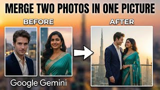 How to Merge Two Photos with Google Gemini Prompt (BETTER than Photoshop!) screenshot 4