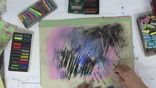 Automatic Sensory Drawing with Soft Pastels by Ann Marie Whitton 2023 screenshot 2