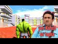 HULK GOES TO GOKULDHAM(JETHALAL HOUSE) 😂 INDIAN BIKE DRIVING 3D