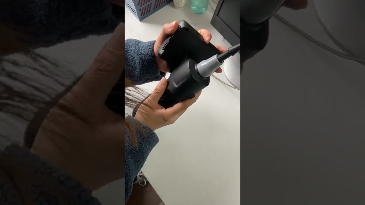 2 way articulations endoscope 4mm flexible video borescope with 4.5 inch detachable monitor