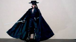 Custom 12" 1/6 Scale Guy Williams Zorro Figure by Marshall Made Collectibles