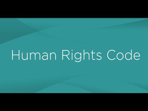 Video: Ano ang 5 bahagi ng Ontario Human Rights Code?