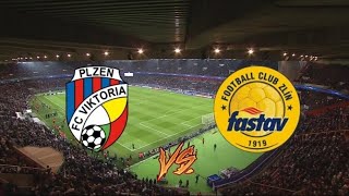 Viktoria Plzeň vs Fastav Zlín semifinále MOL cup 23/24