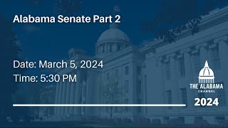 Alabama Senate (Part 2)