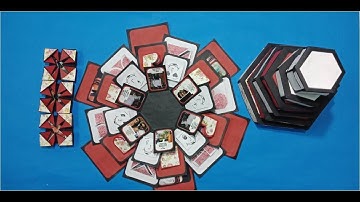 Hexagon Explosion Box By HDS CRAFT