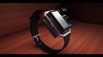 3D Product Packshot | Fitbit Blaze | Creative Minds Winner | By Bhushan Patil