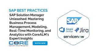 SAP Solution Manager Unleashed: Mastering Business Process Management, Modeling Real-Time Monitoring