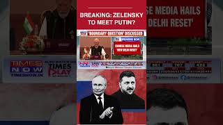 BREAKING: Zelensky Ready To Meet Putin Face-To-Face, Kremlin Says No To Miami | Top News | ET Now