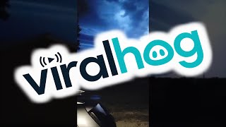Supercell with Constant Lightning Forms in Illinois || ViralHog