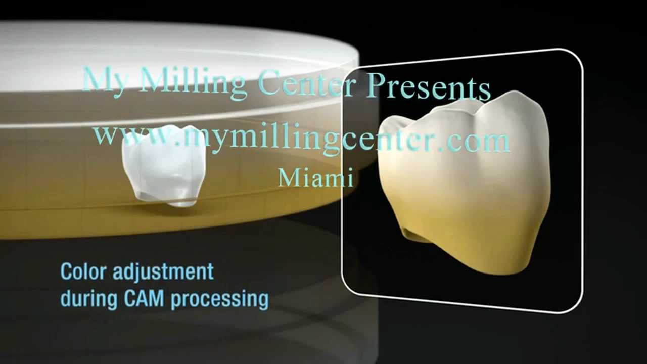 Katana Dental Zirconia from the My Milling center Multi Layered Your
