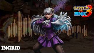 CAPCOM VS SNK 3 OST - "Heat Haze Remix" (Version with lyrics)( Ingrid's Theme)