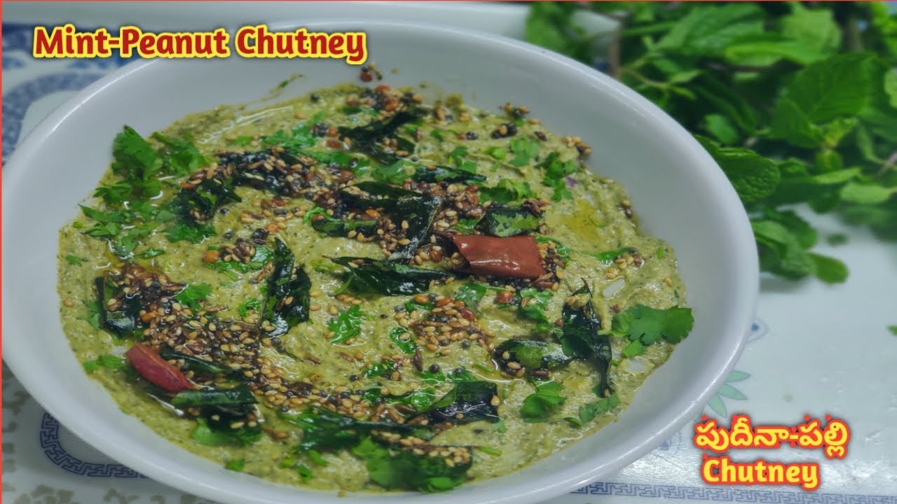 Mint Chutney Recipe Mint Chutney Chutney Mint Pachadi Mint