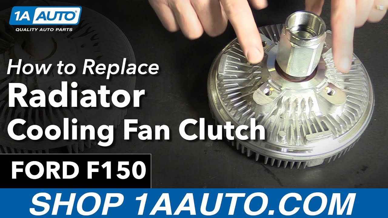 How To Replace Radiator Fan Clutch 1997-2003 Ford F150 | 1A Auto