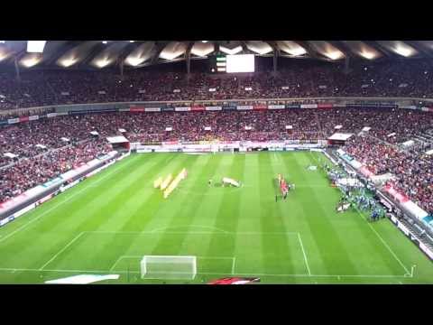 20131012 National Anthem of Korea (Korea vs Brazil at Sangam WCS)