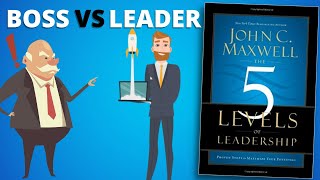 The 5 levels of Leadership by John C. Maxwell | Animated Book Summary