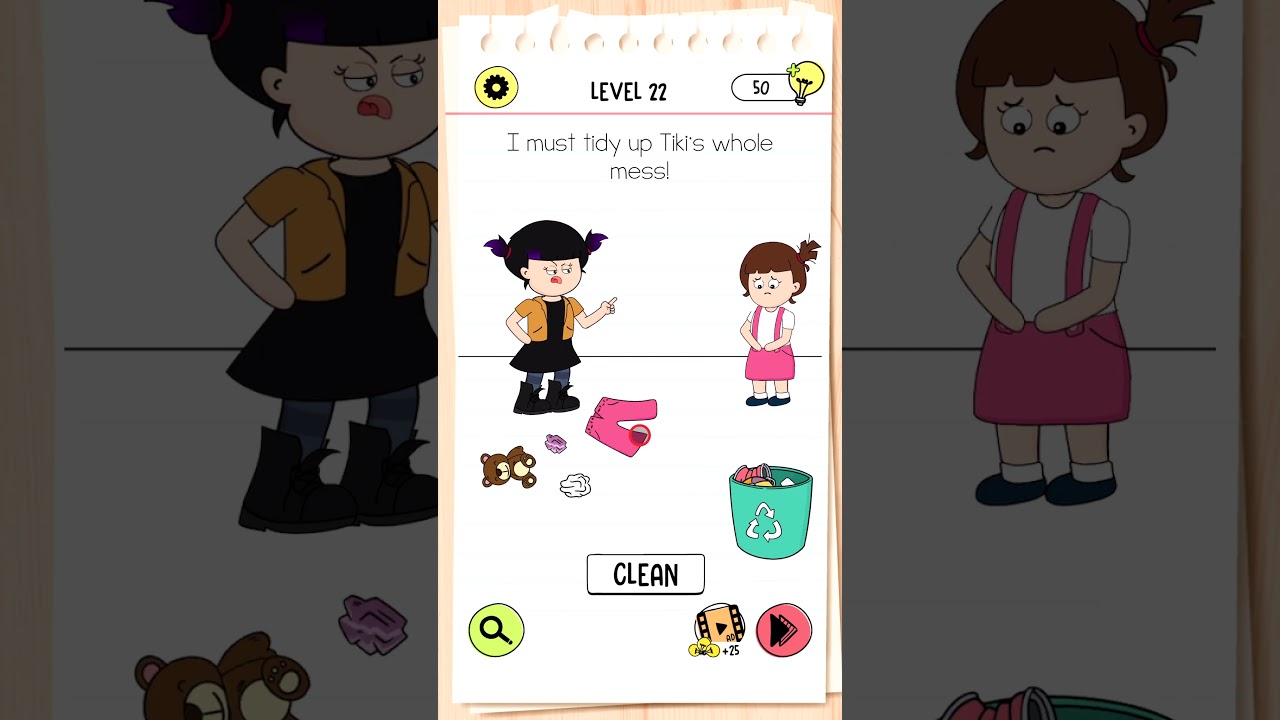 Brain Test 4: Tricky Friends Level 22