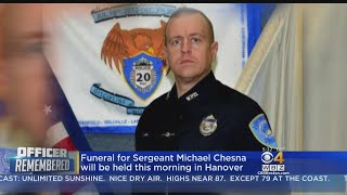 Funeral Services Scheduled For Slain Weymouth Police Officer